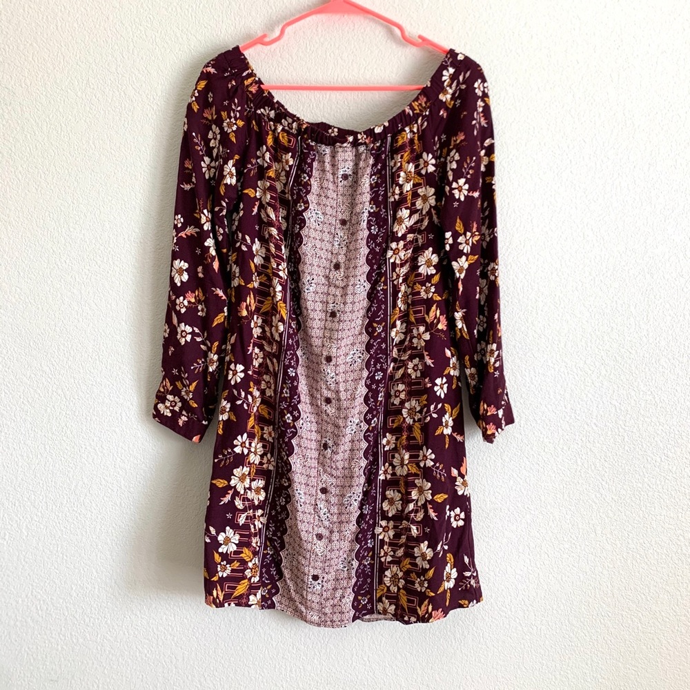 Xhileration off the shoulder dress